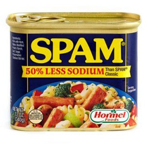 SPAM低鹽午餐肉 SPAM Less Sodium Meat Loaf