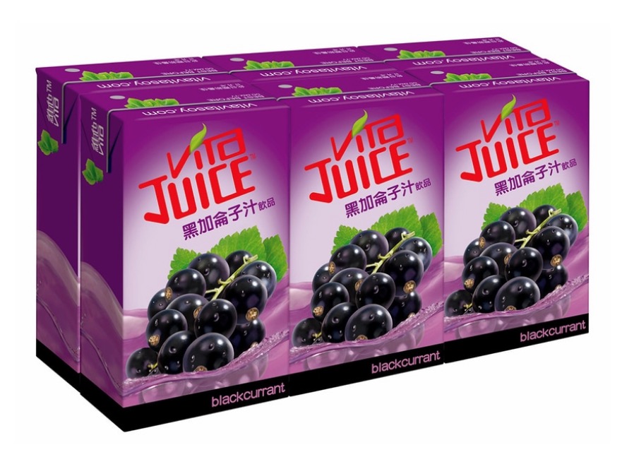 維他黑加侖子汁(6包裝) Vita Blackcurrant Juice (6 pack)