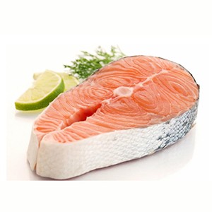 大西洋三文魚扒 Atlantic Salmon Steak per lb 建興 Freshway