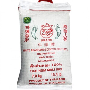 牛頭牌香米 Ox Head Brand White Rice 15.4 LB 建興 Freshway