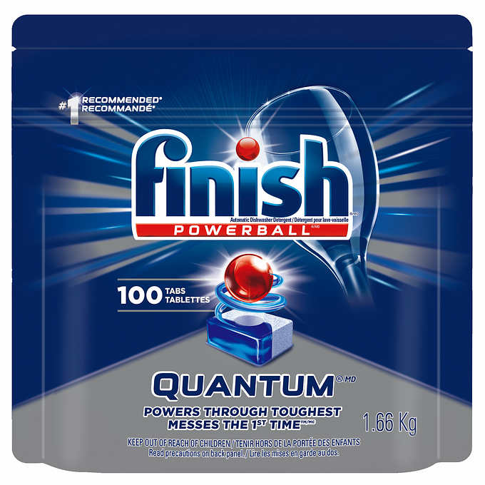 Finish Quantum Dishwasher Detergent 100 Count