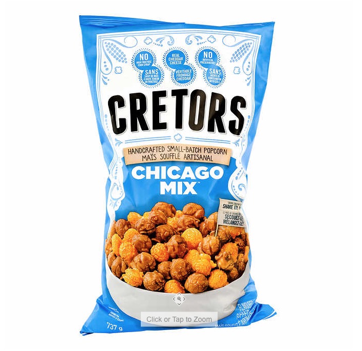 G.H. Cretors Chicago Mix Popcorn, 737 g
