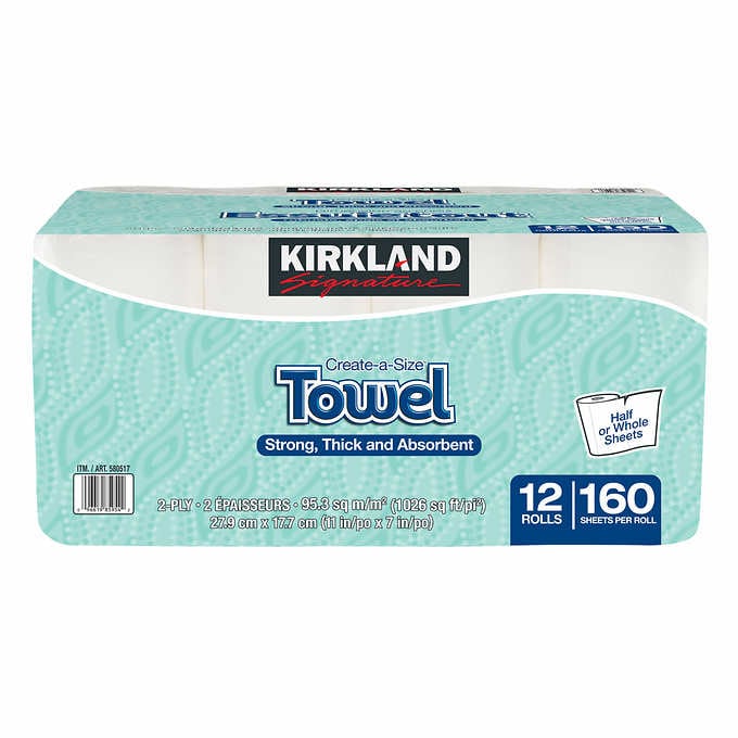 Kirkland Signature Fabric Softener Sheets, 2-pack