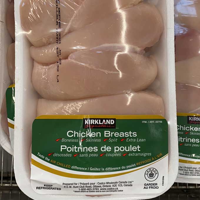 Kirkland Signature Boneless Chicken Breasts