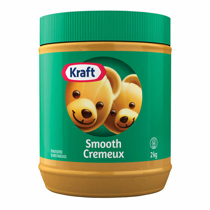 Kraft Smooth Peanut Butter, 2 kg