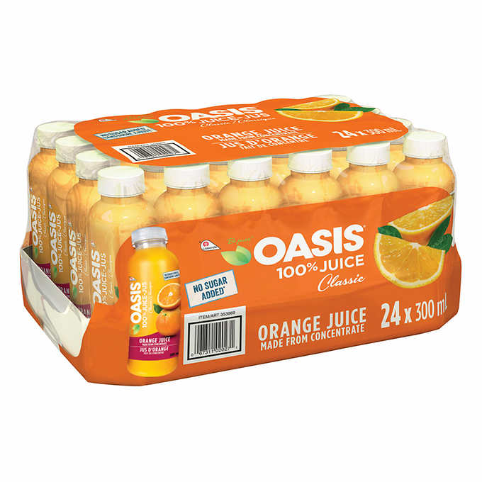 Oasis Orange Juice 24 x 300 ml