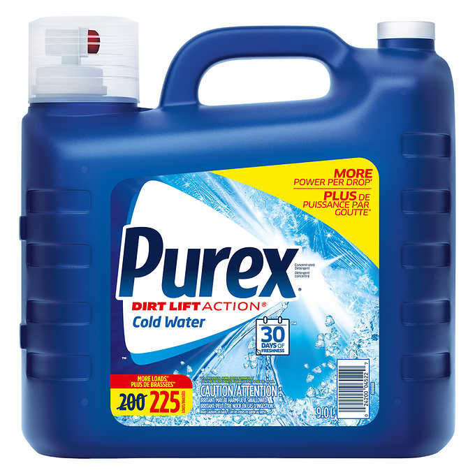 Purex Cold Water Laundry Detergent, 225 wash loads