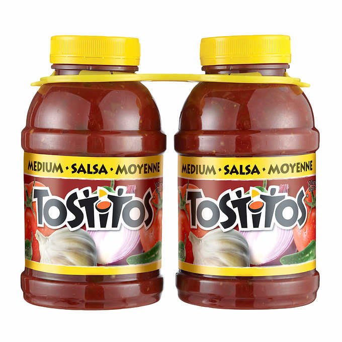 Tostitos Medium Salsa, Twin Pack, 1.21 L, 2-pack