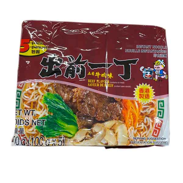 出前一丁五香牛肉麵5包裝 DEMAE ITCHO Beef Flavor Instant Noodle (5 pack)