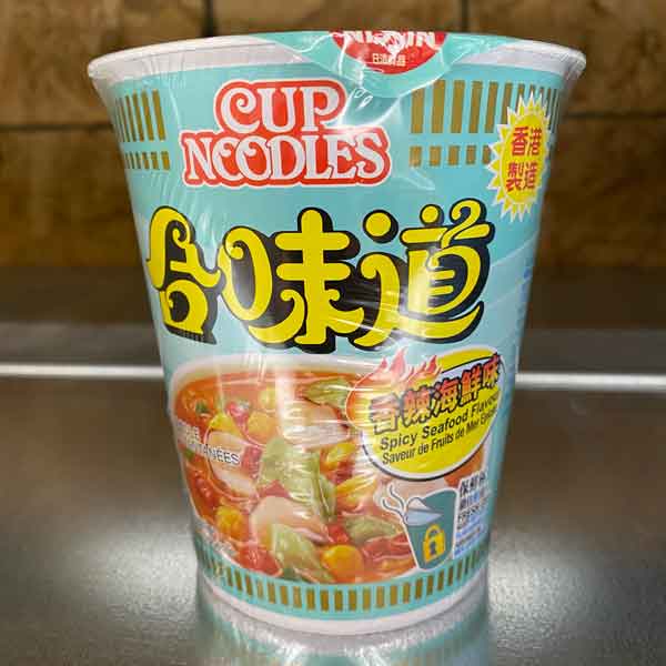 合味道杯麵香辣海鮮味 Nissin Cup Noodles Spicy Seafood Flavour Instant Noodle (cup)
