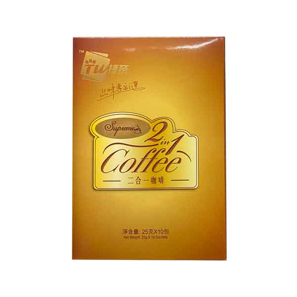 捷榮二合一咖啡 TW 2 in 1 Coffee (box)
