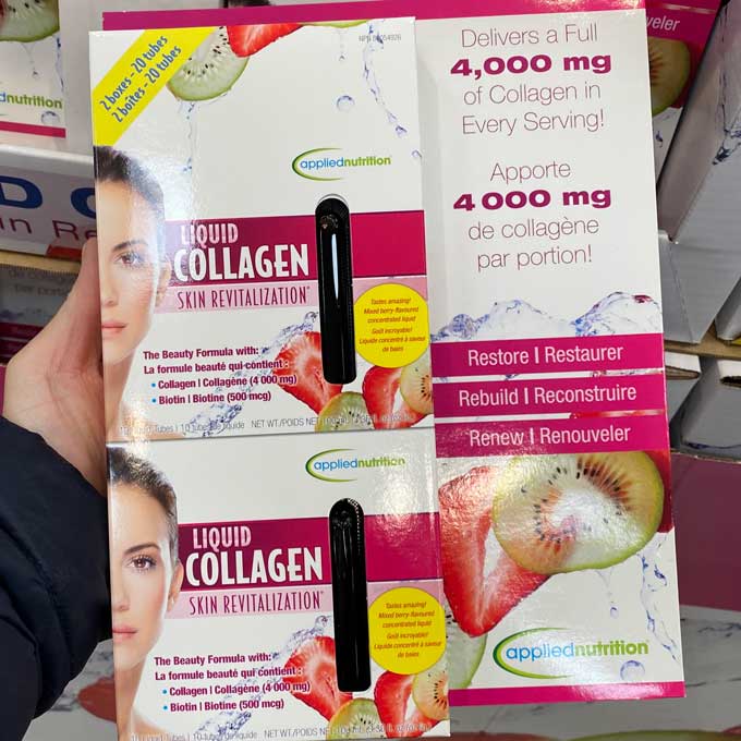 Applied Nutrition Liquid Collagen 4000mg 20 Tubes