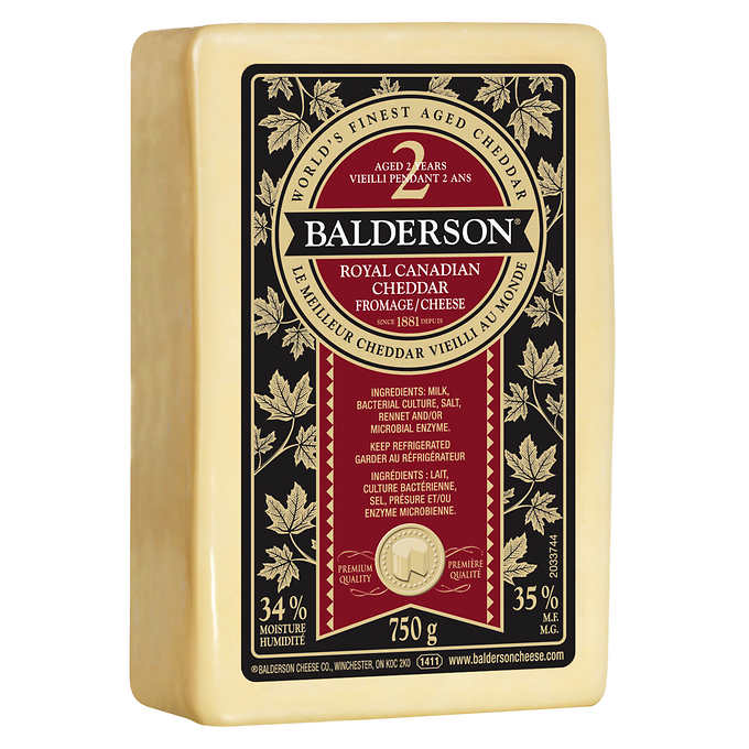 Balderson 2-year-old Cheddar Cheese 750g