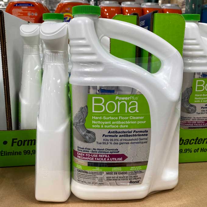 Bona Antibacterial Floor Cleaner 2.84L plus 650ml