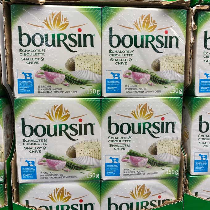 Boursin Shallot and Chive 2x150g