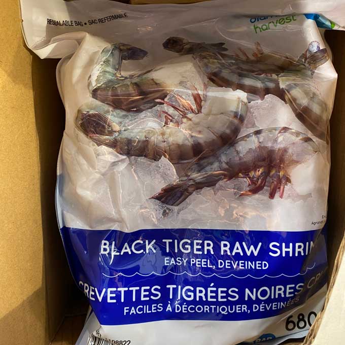 Diamond Harvest Black Tiger Shrimp 8-12 680g (Frozen)