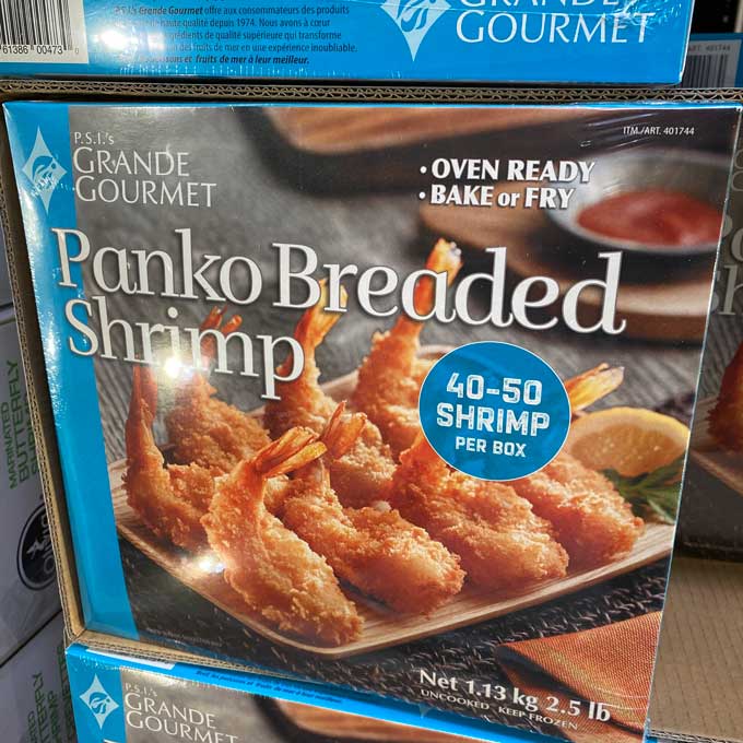 Grande Gourmet Panko Breaded Shrimp 1.13kg (Frozen)