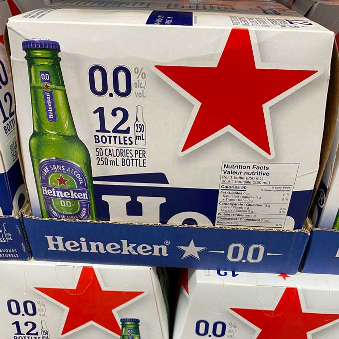 Heineken 0% Bottles 12×250 ml