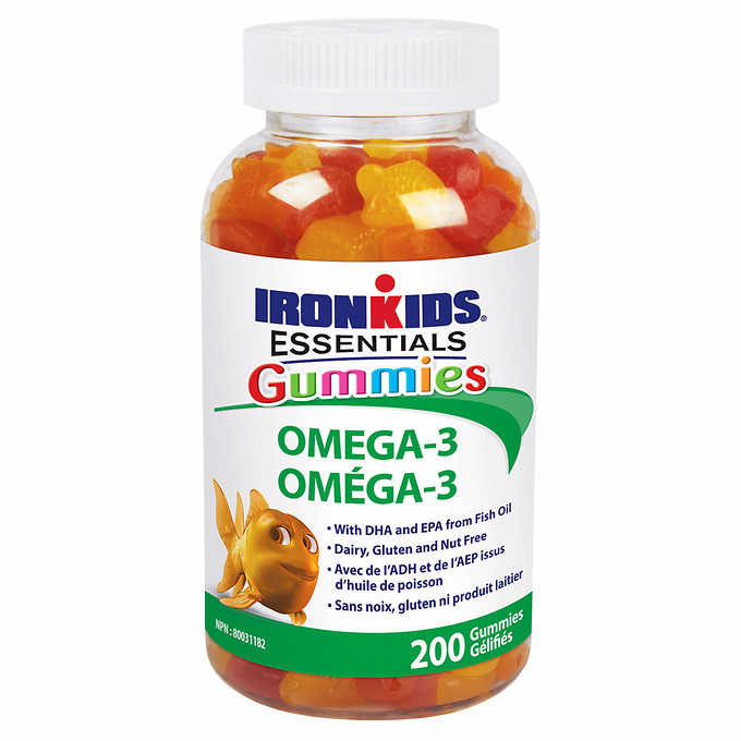 IronKids Essential Omega-3 Gummies 200-count