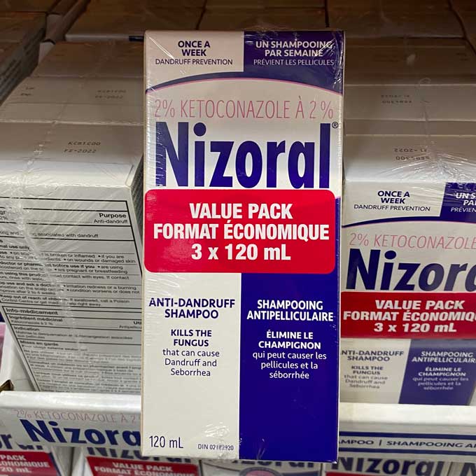 Nizoral Shampoo 3x120ml