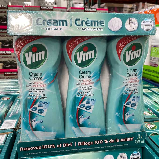 Vim Cleaner Cream With Bleach