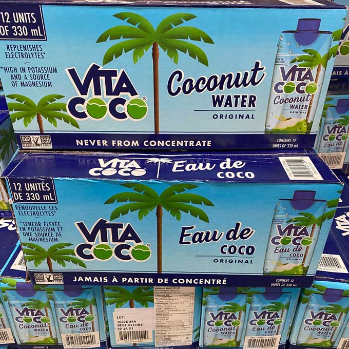 Vita Coco Pure Coconut Water 12 x 330 ml