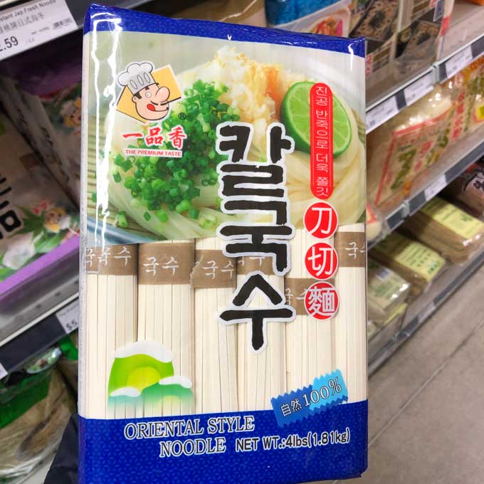 一品香韓式刀切麵 The Premium Taste Korean Style Sliced Noodle 4lb