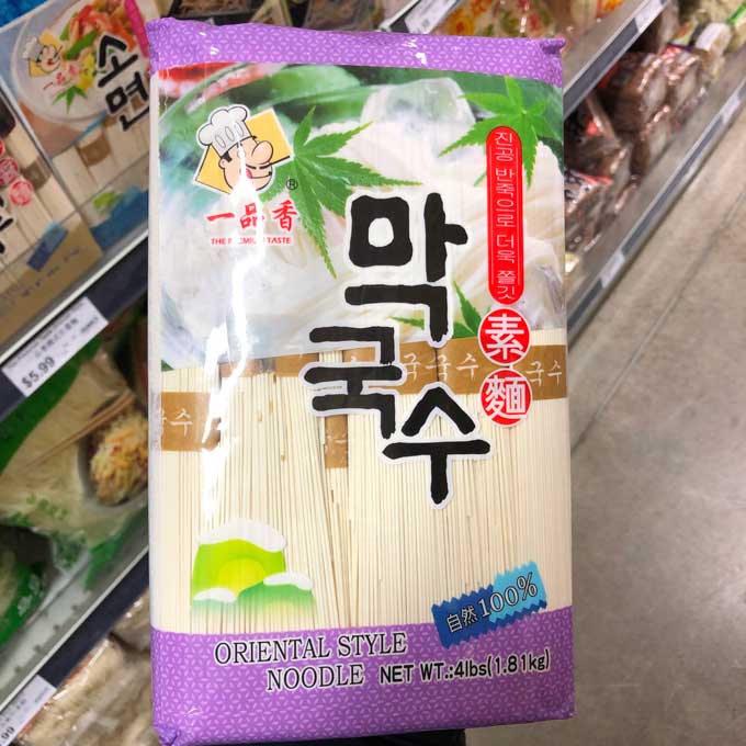 一品香韓式素麵 The Premium Taste Korean Style Vegetable Noodle 4lb
