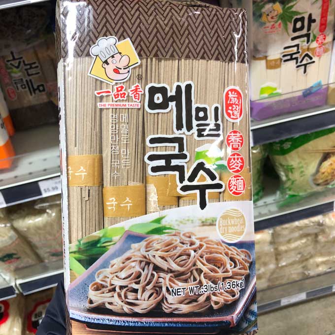 一品香韓式蕎麥麵 The Premium Taste Korean Style Buckwheat Noodle 3lb