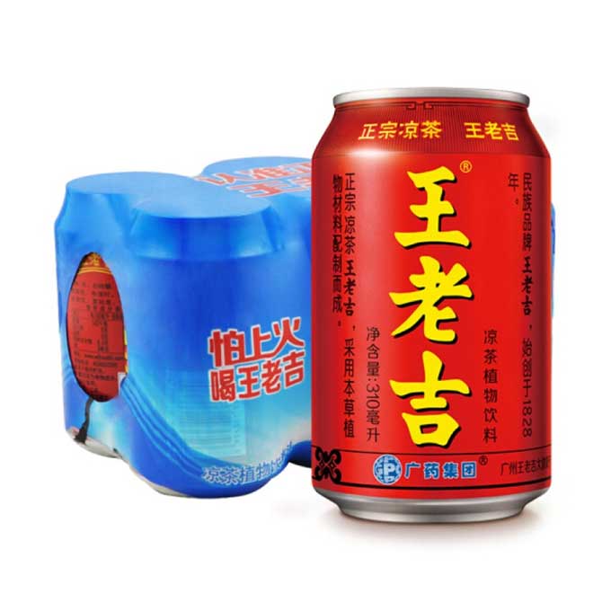 王老吉涼茶 Wang Lao Ji Herbal Tea 6x310ml  (福耀 Winco)