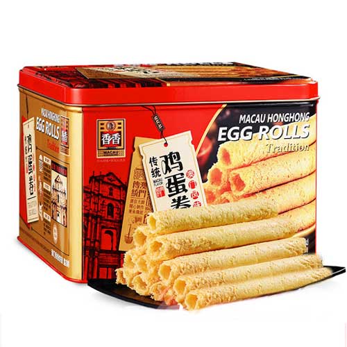 香香雞蛋卷 Macau Hong Kong Egg Roll 380g (福耀 Winco)