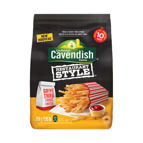 Cavendish Farms Restaurant Style Drive Thru Fries 2.25kg (Frozen)