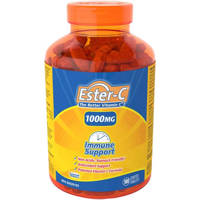 Ester-C 1000 mg, 180 Tablets