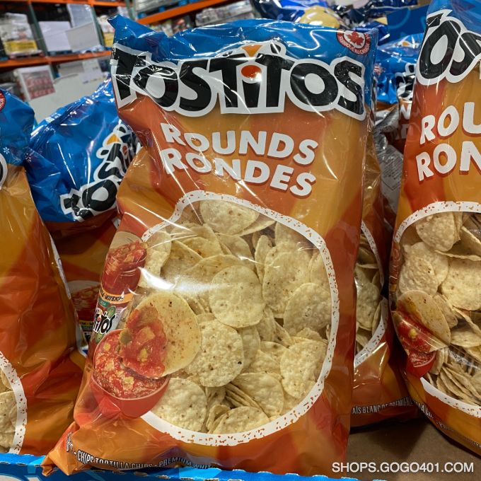 Frito Lay Tostitos Rounds 826g