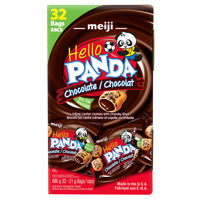 Hello Panda Chocolate Crème Filled Cookies 32x21g