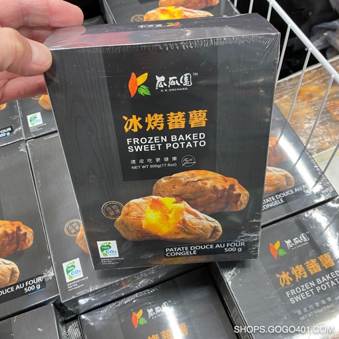 瓜瓜園冰烤番薯 KK Orchard Frozen Baked Sweet Potato 500g 福耀 Winco