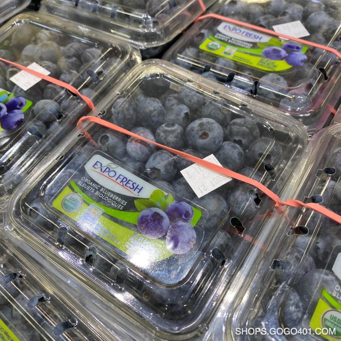墨西哥有機藍莓 Mexico Organic Blueberry (tray) 福耀 Winco