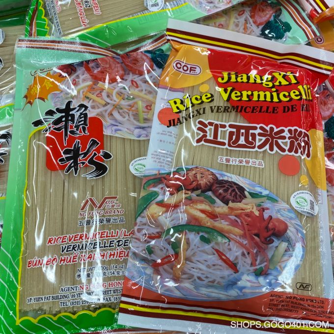 五豐行江西米粉/瀨粉 NG Fung Brand Jiangxi Rice Vermiclli / Rice Vermicelli 2 Pack 福耀  Winco