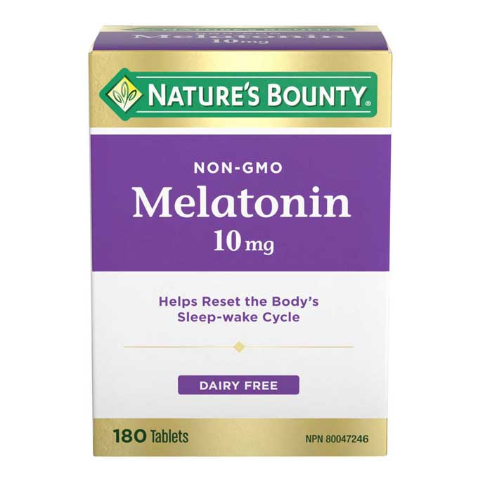 Nature’s Bounty Melatonin 10mg, 180 Tablets