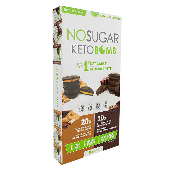 No Sugar Keto Bomb 30×17g