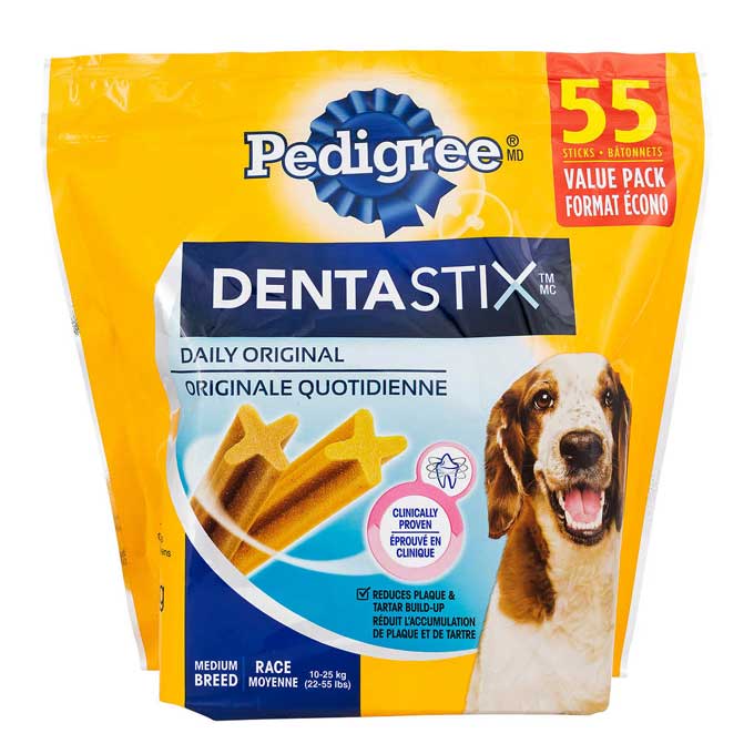 Pedigree Dentastix Dog Food, 55-count