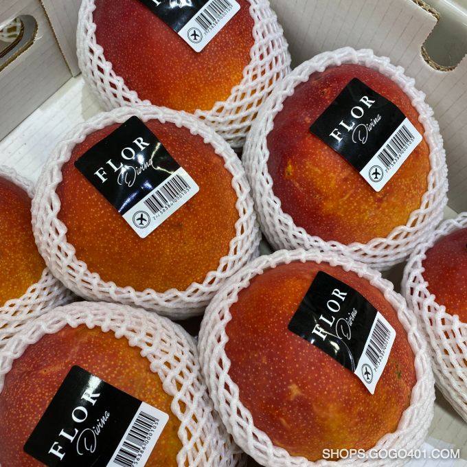 空運太陽之子芒果 Peru Flower Mango per lb 福耀 Winco