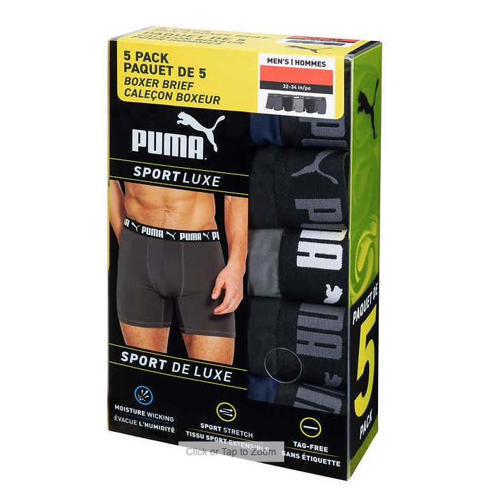 قلم تحديد اسود للرسم Puma Men's Active Boxer 5-pack (S/M/L/XL) - Shops at GOGO401 قلم تحديد اسود للرسم