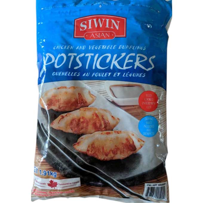 Siwin Chicken and Vegetable Potstickers 1.91kg