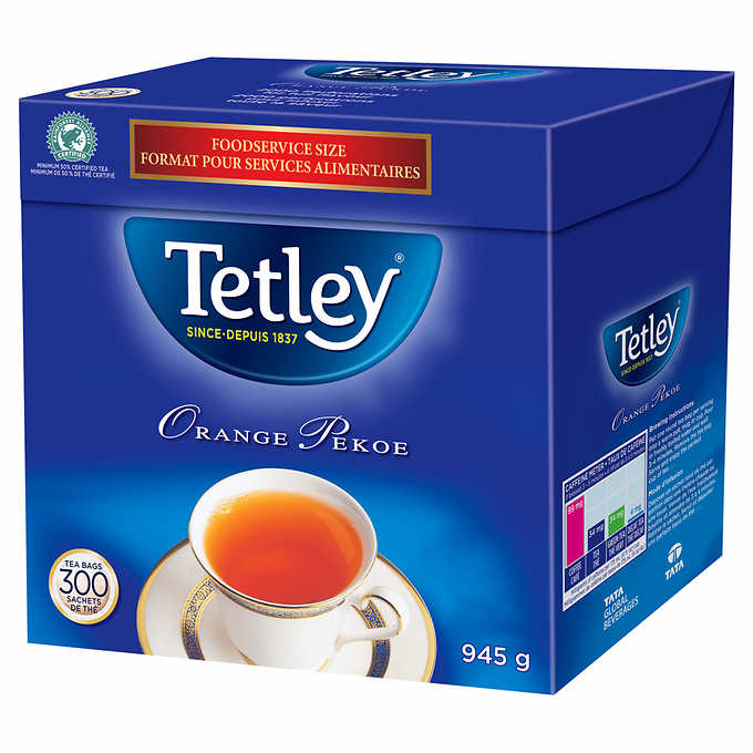 Tetley Orange Pekoe Tea, 300-pack