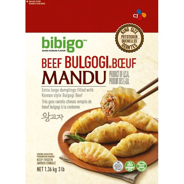 Bibigo Beef Bulgogi Mandu Potstickers 1.36kg