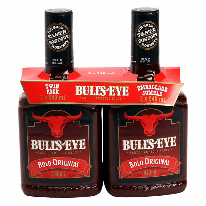 Bull’s Eye BBQ Sauce 2 x 940ml