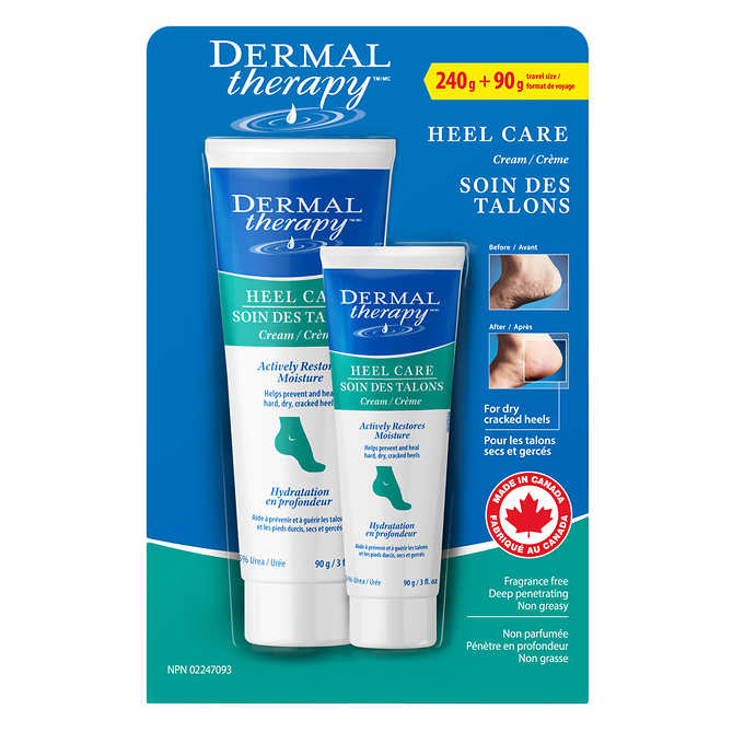 Dermal Therapy Heel Care Cream 240g + 90g