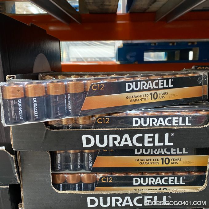 Duracell CopperTop C Batteries, 12-count