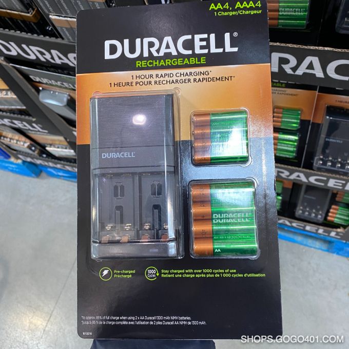 Duracell® Ion Speed 4000 Chargeur de Batterie pour Maroc